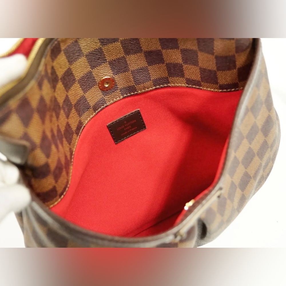 🛑SOLD🛑         Louis Vuitton Bloomsbury Damier Ebene shoulder or crossbody bag - Picture 5 of 15